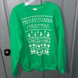 Green Christmas Sweater
